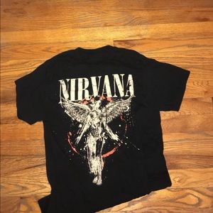 Nirvana band tee
